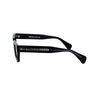 Black Conductor Sunglasses Side with Fifty Karats logo on arm