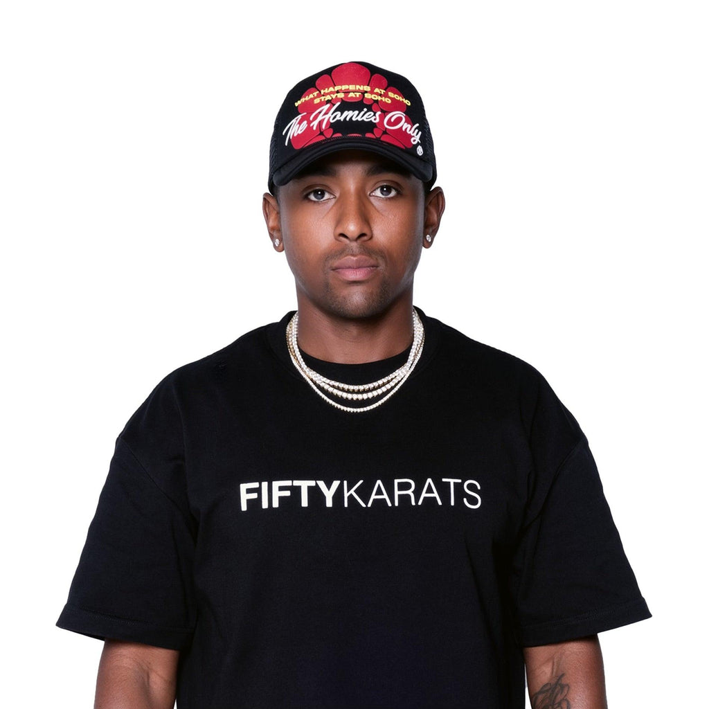 Fifty Karats X Haloe Blü X Soho Beach House® Trucker Hat