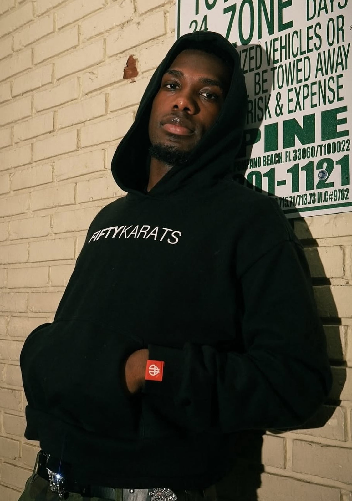 Make Money Not Friends Hoodie - Black