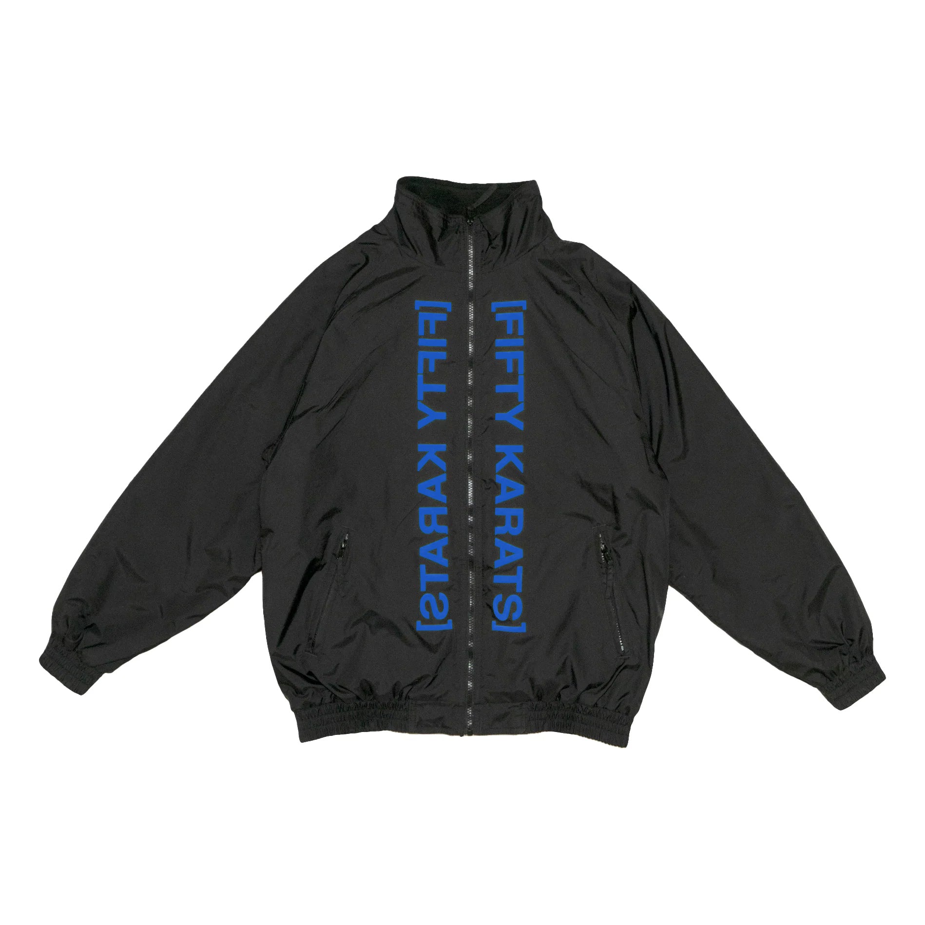 Make Money Not Friends Jacket - Black/Blue