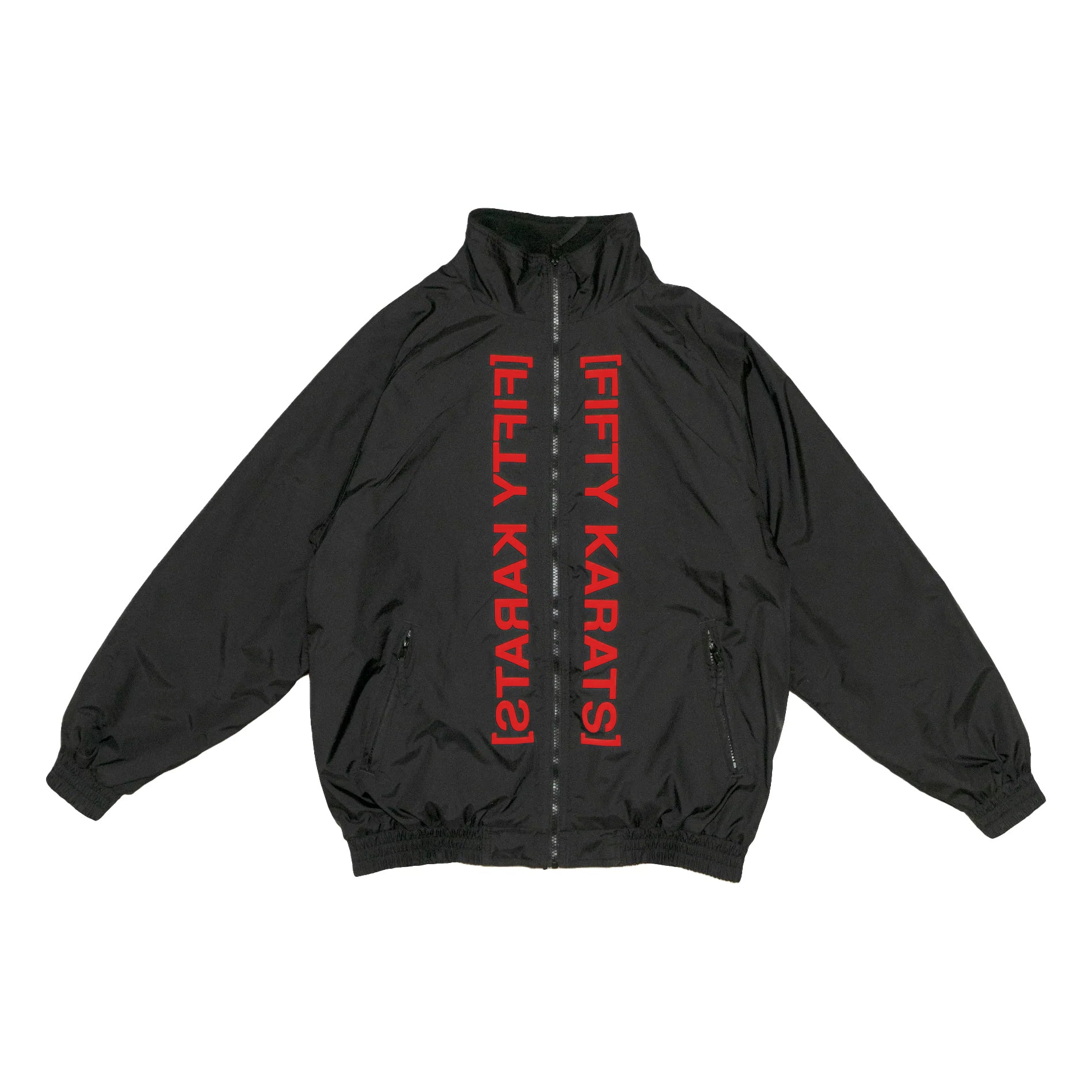 Make Money Not Friends Jacket - Black/Red