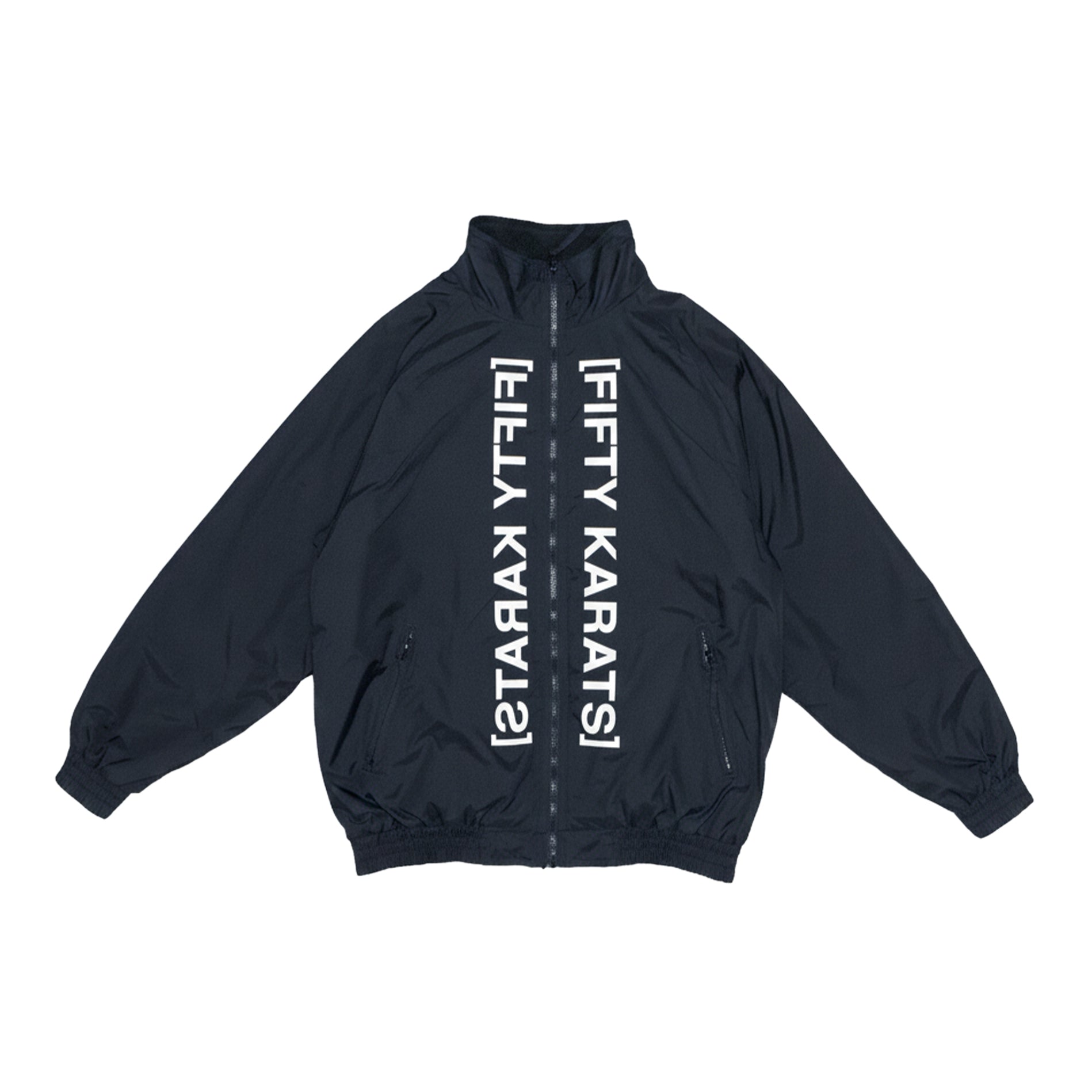 Make Money Not Friends Jacket - Navy Blue