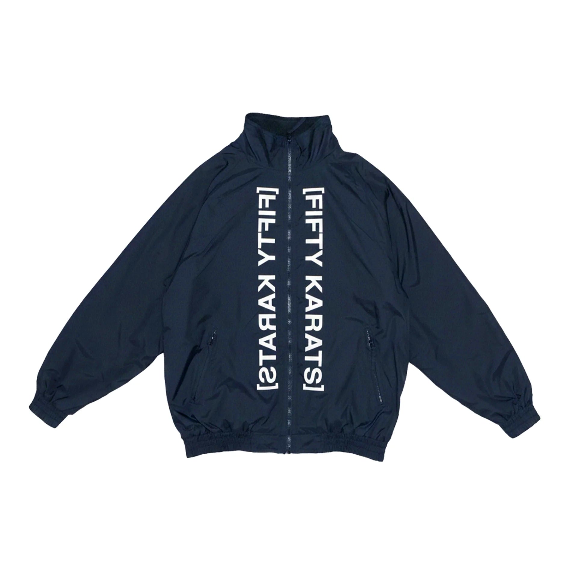 Make Money Not Friends Jacket - Navy Blue