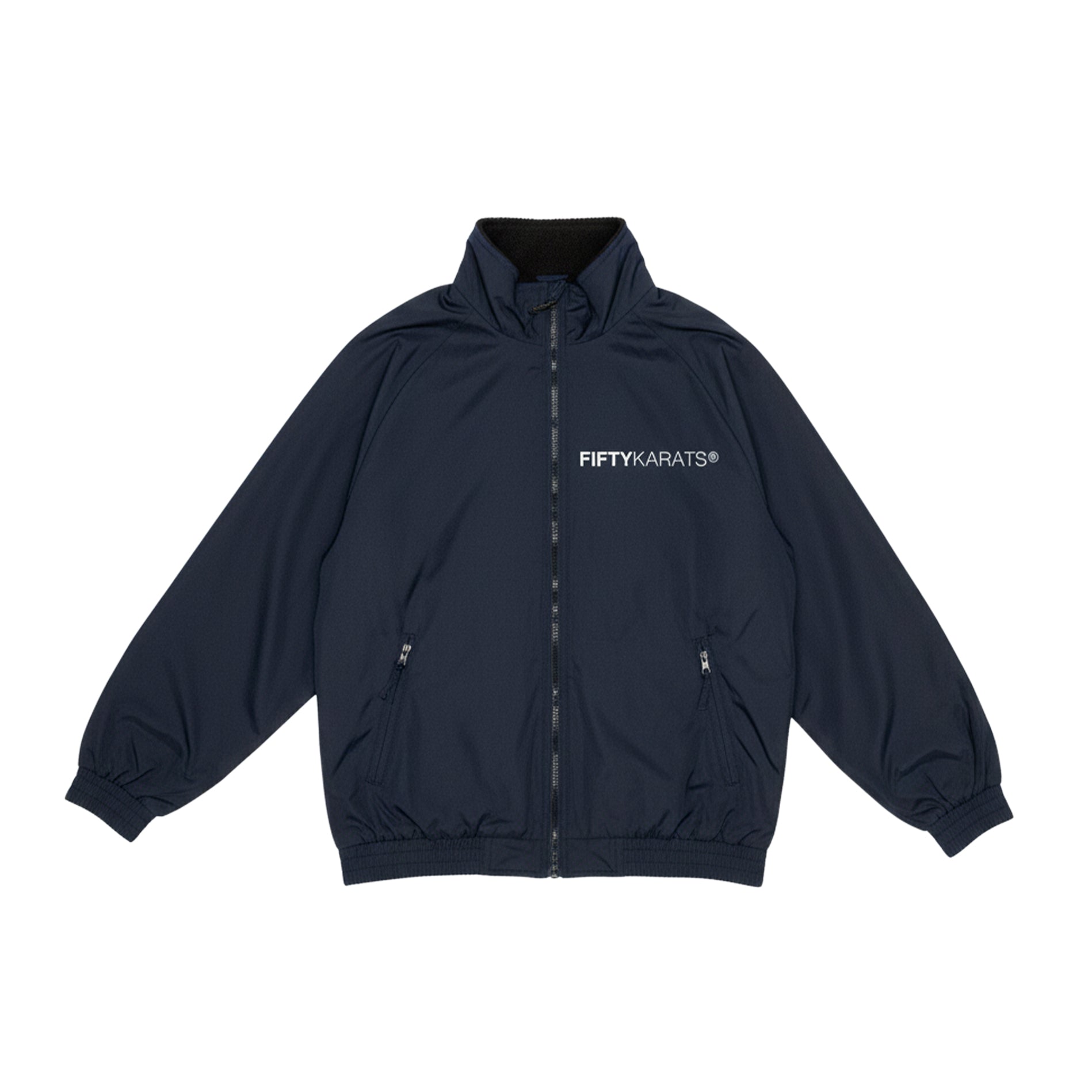 Make Money Not Friends Jacket II - Navy Blue