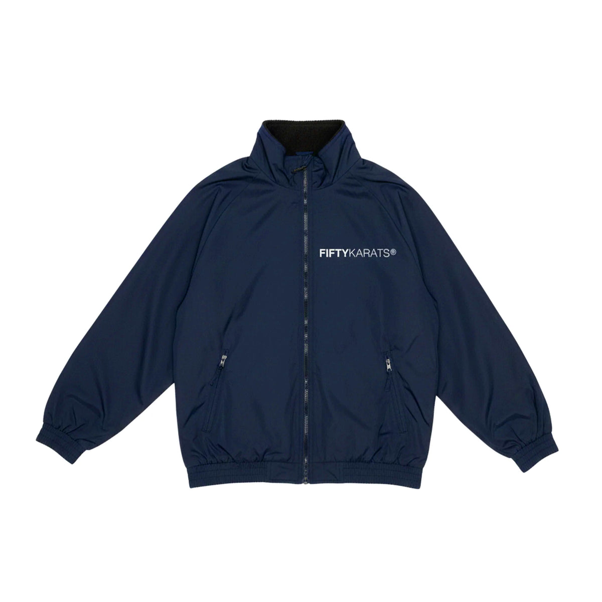 Make Money Not Friends Jacket II - Navy Blue