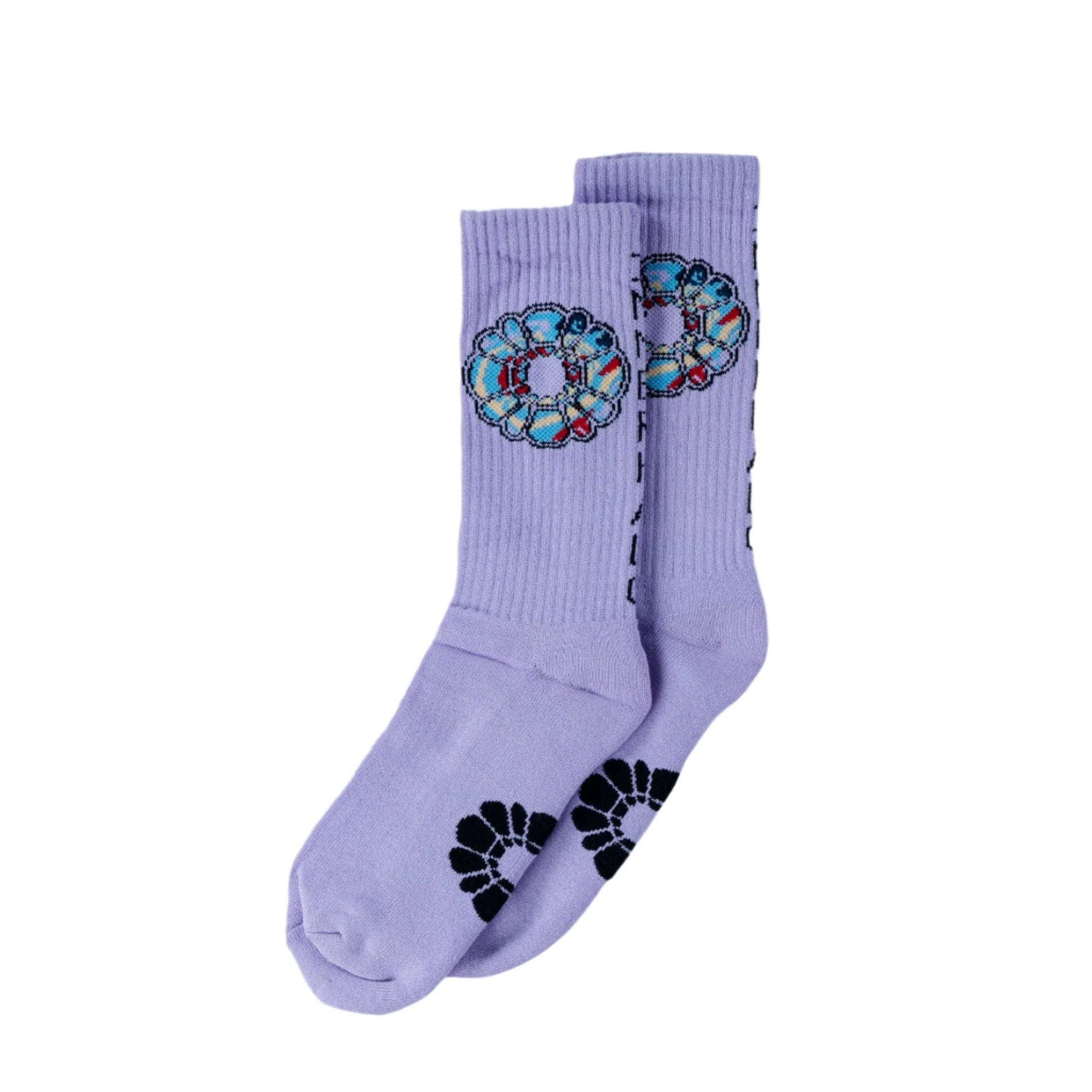 Haloe Blü Inner Halo Socks in purple