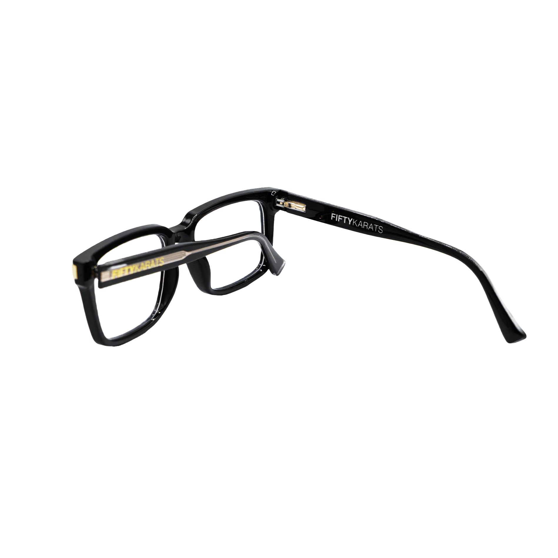 Tycoon Glasses - Black - Fifty Karats 