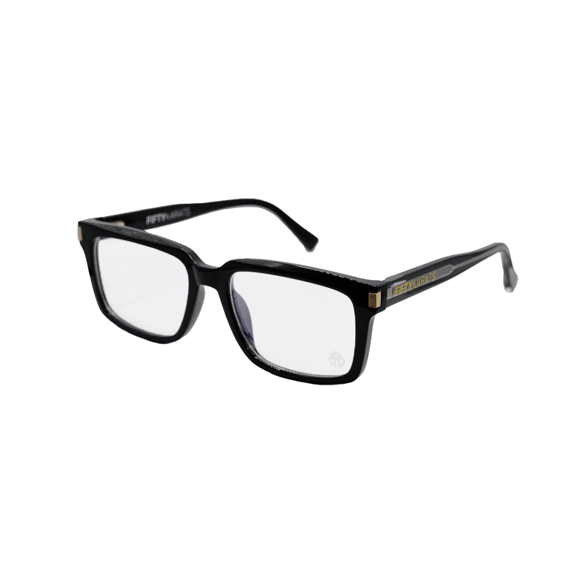 Tycoon Glasses - Black - Fifty Karats 